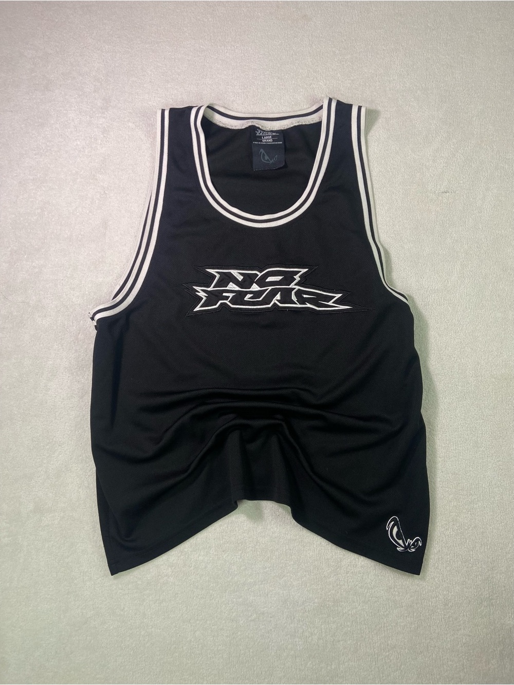 No Fear Black Athletic Tank Top
